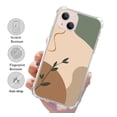 thumbnail image 2 of Minimalist Leaf Case Compatible with iPhone 14 Plus,Unique Art Design TPU Bumper Cover Case, 2 of 5
