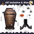 thumbnail image 3 of Calendario de Adviento de Halloween SCZ Ataúdes de madera Fantasmas Calabazas, 3 of 8