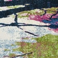 thumbnail image 3 of RUGSOTIC CARPETS MACHINE MADE HEATSET POLYPROPYLENE AREA RUGS - 2'6''x10', Runner Shape, Multicolor Color, Floral Modern Design, High Pile Machine Made Area Rugs for Living Room, Bed Room (M00008), 3 of 5