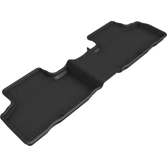 3D MAXpider KAGU Floor Mat (BLACK) compatible with GENESIS GV80 2021-2024 - Second Row