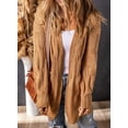 thumbnail image 5 of Eytino Women Sweater Cardigans for Women Oversized Chunky Cable Knit Long Open Front Cardigans Trendy Fall with Pockets, 5 of 9