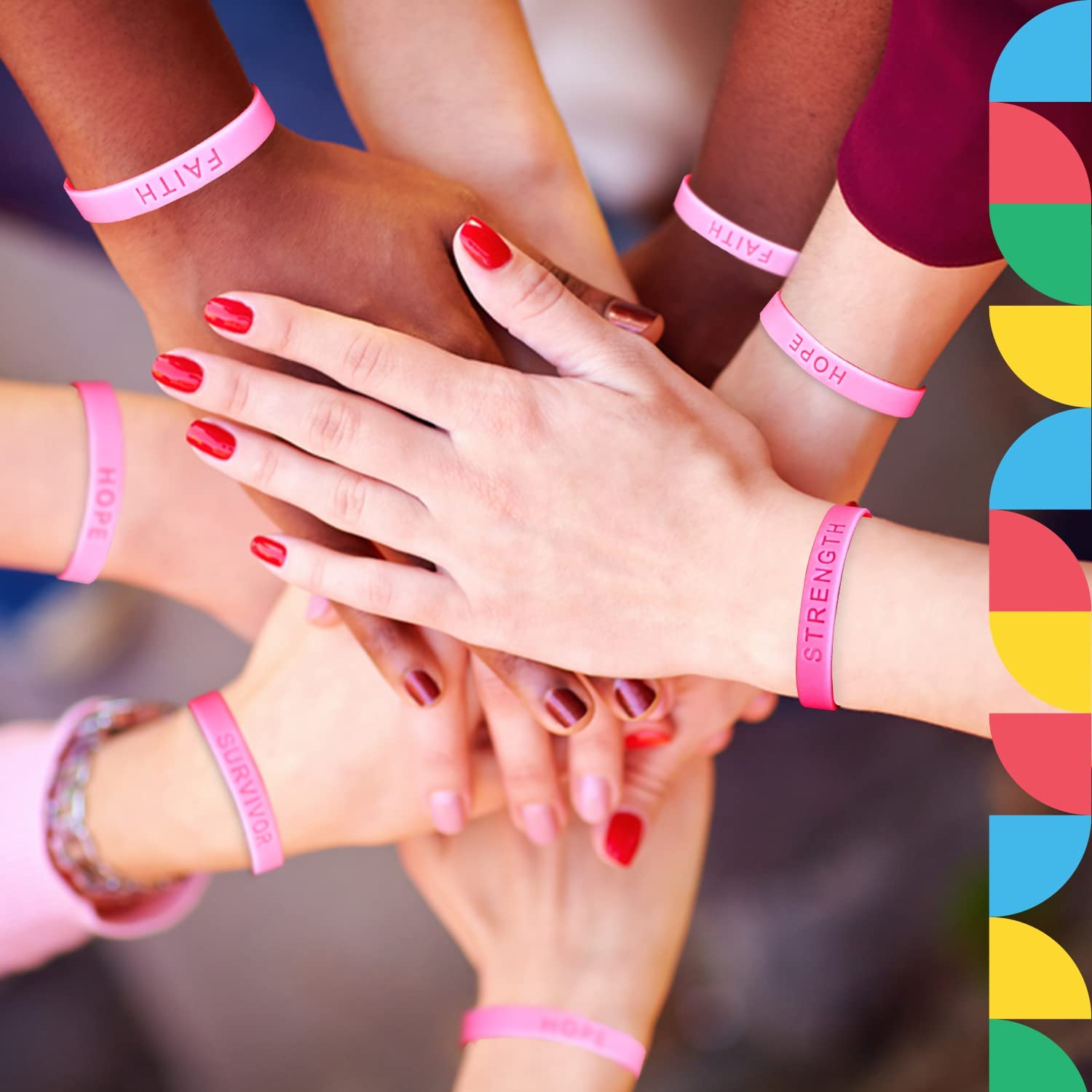 Share 87+ cancer rubber bracelets in.duhocakina