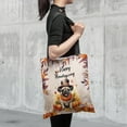 thumbnail image 4 of Happy Thanksgiving Pug Welcome Thankful Fall Autumn Pumpkin All Over Print 3D Canvas Tote Bag Dog Lover Gifts Reusable Handbag - 02021, 4 of 5