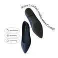 thumbnail image 4 of BURUDANI Women's Pointed-Toe Knit Flats – Sleek & Comfortable, 4 of 6