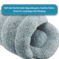 thumbnail image 5 of Arlee Slipper Oval Round Cuddler - Pet Dog Cat Bed - Covered Hooded - Calming Reduce Anxiety - Washable Easy Care - Small/Medium (choose your color), 5 of 6