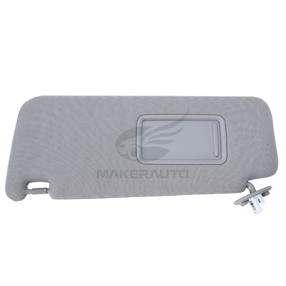 Left Driver Side Sun Visor for Toyota 4Runner 2010-2023 Gray 74320-35A91-B1