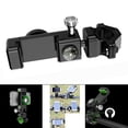 thumbnail image 3 of Yinanstore Support de Téléphone avec Réglage Universel Extensible Anti-Dérapant Anti-Vol Vis Compatible Moto VTT - Vert, 3 of 8