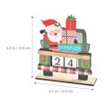thumbnail image 2 of 1 Set Christmas Advent Calendar Wooden Countdown Calendar Xmas Decoration Gift, 2 of 7