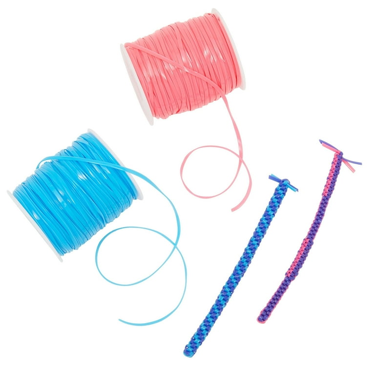 10 Spools 50 Yards Each of Plastic Lanyard String, Gimp String in