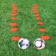 thumbnail image 5 of Culos redondos de color naranja brillante, equipo deportivo compatible con entrenamiento físico (paquete de 20) Afortunado Sencillez, 5 of 5