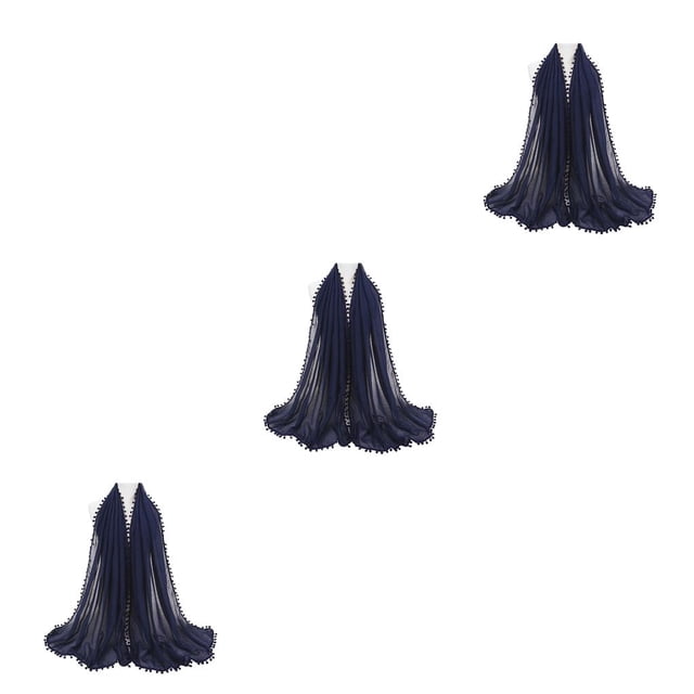 Guardurnaity Bufanda de empalme de bolas de lana Pañuelo de moda cómodo Silenciador de diseño aerodinámico amigable con la piel Tejido clásico Type1 NO1