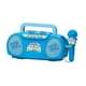 thumbnail image 5 of Máquina de karaoke para niños, juguete educativo, máquina de canto resistente, portátil para exteriores Azul, 5 of 9
