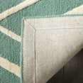 thumbnail image 4 of Safavieh Cambridge 6' Carré à la Main Tapis de Laine Touffeté, 4 of 4
