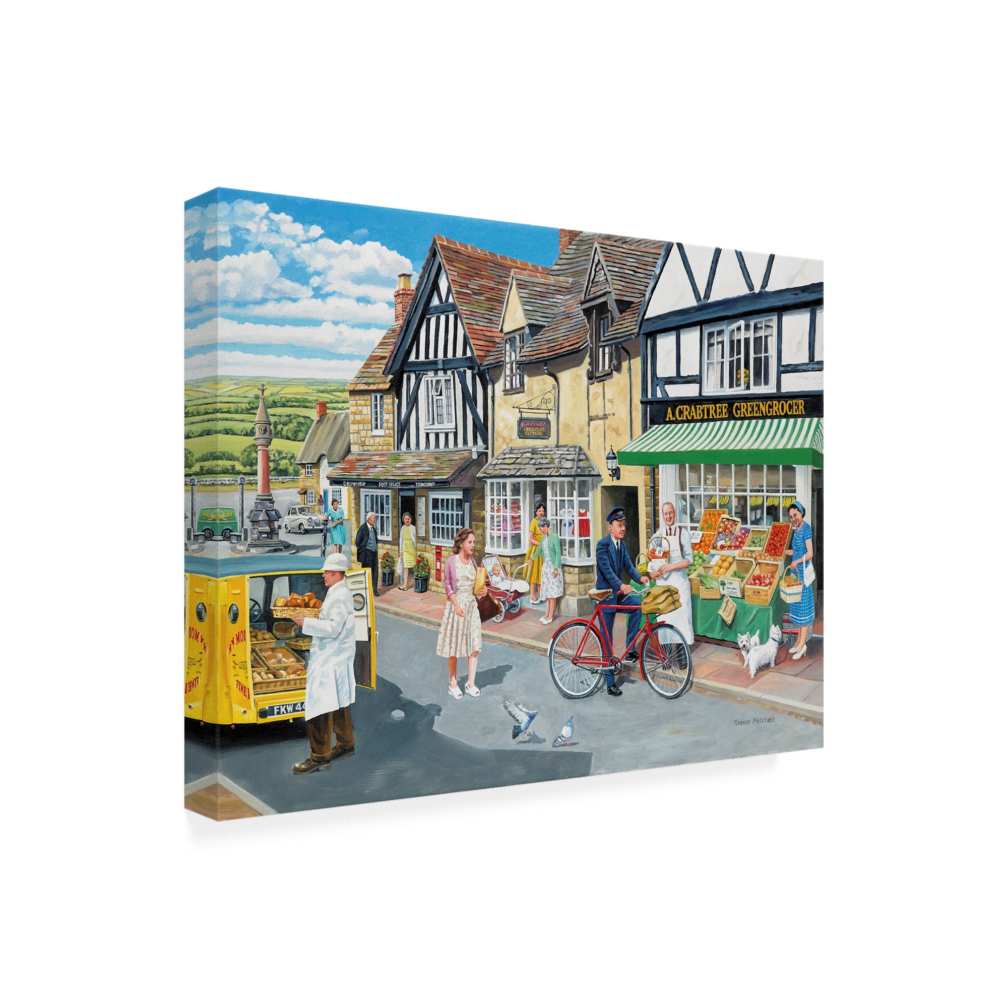 Trademark Fine Art 'Letters For The Greengrocer' Canvas Art by Trevor Mitchell