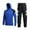 Blue, variant on Fashion Sport Jacket With Contrast Panels Water Training Tracksuit For Casual Wear And Outdoor Activities