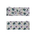 thumbnail image 2 of Daiia Turtle Printed Handmade Baby Headbands Soft Stretchy Hair Bands with Bows for Newborn Infant Baby Toddler Girls, 2 of 5