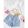 thumbnail image 3 of Cute Baby Lamb Sleepy T-Shirt Toddler -Image by Shutterstock,  5 Toddler, 3 of 4