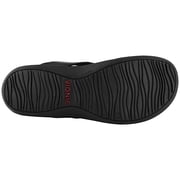 Vionic Womens Bella Toe Post Sandal – Black (10000435001), Orthotic Support, Comfortable Flip-Flops