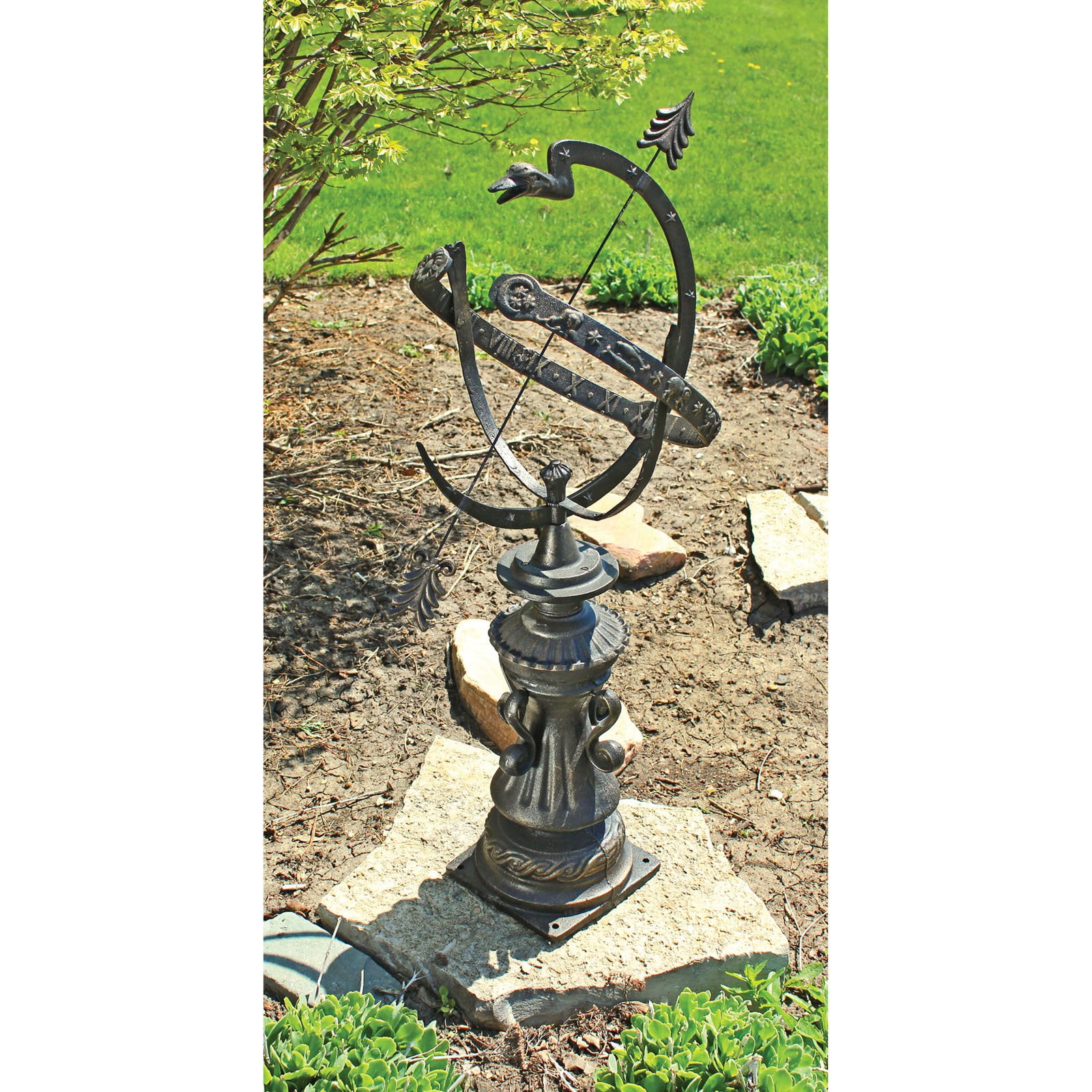 Hyde Park Authentic Armillary Sphere Garden Statue Statues Brickseek Hyde Park Authentic Armillary Sphere