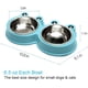 thumbnail image 3 of Cuenco para perros de acero inoxidable duradero, alimentador de agua y comida, diseño antideslizante, alfombrilla de silicona resistente, diseño antideslizante, evita resbalones para perros/gatos de, 3 of 6