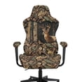 thumbnail image 3 of Whosucclay Elk Hunting Camo Print Gaming Chair Cover with Armrest Covers 4 Pcs Stretch Racing Computer Chair Slipcover Set Rotating Desk Chairs Protector Cover for Pets, 3 of 8