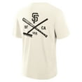 thumbnail image 3 of Men's Fanatics Cream San Francisco Giants Nostalgia Stadium Slub T-Shirt, 3 of 3