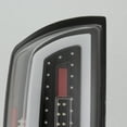 thumbnail image 4 of AKKON - Fits 2007 2008 Dodge Ram 1500 2500 / 2009 3500 Full LED Tube Bar Black Tail Lights Brake Lamp + 3RD Brake Light Pair, 4 of 7
