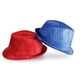 thumbnail image 2 of Adult 9 -color LED lamp sequins Performance Jazz cap (Royal blue) 1 pieces, 2 of 5