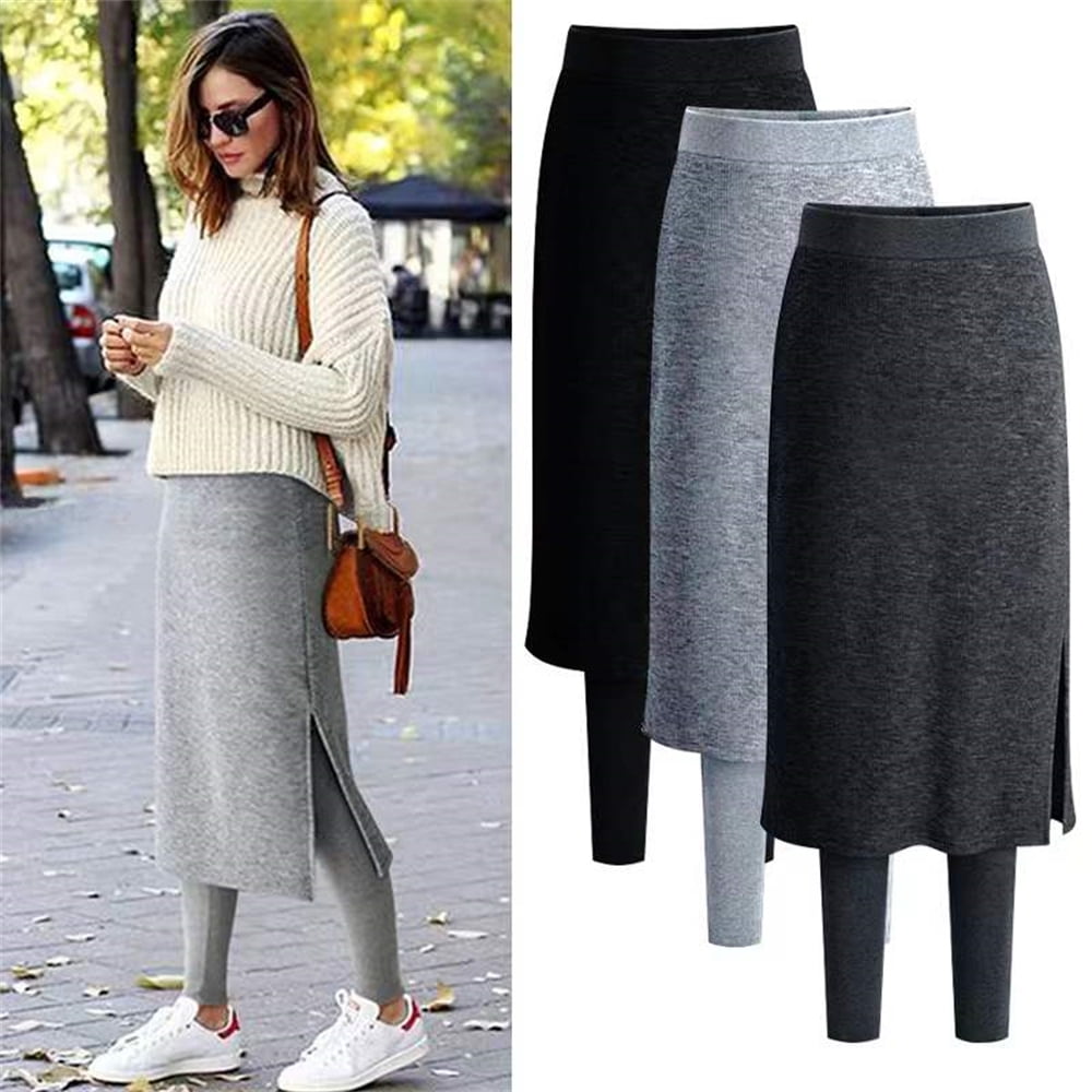 Bodycon Fake Skirt Pants 
