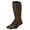 Brown, variant on Dr. Shams Merino Wool Hiking Ski Travel Nurses Compression Knee-High Socks Men Women
