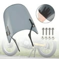 thumbnail image 2 of Windshield WindScreen fit for HONDA Trail 125 CT110 CT125 Hunter Cub 2021-2023 Gray, 2 of 5
