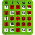 thumbnail image 1 of 25 Green Easy Read Bingo Heavy Duty 5 Ply Jumbo Shutter Slide Cards by Regal Games, 1 of 8