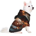 thumbnail image 2 of Fotbe Cat Asleep Among Flowers Sudadera con Estampado para Perros Pequeños – Suéter con Capucha para Mascotas, Tela Suave de Forro Polar con Bolsillo-XX-Large, 2 of 7