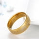 thumbnail image 4 of 9 Anillos de mensajes del Corán de acero de titanio, anillo de Dios árabe islámico religioso musulmán, 4 of 5