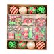 thumbnail image 2 of 78 adornos navideños con forma de bola Macarena con lazo para colgar 8 cm x 32 cm x 37 cm, 2 of 7