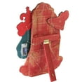 thumbnail image 4 of Northlight 19.5" Red and White LED Lighted Santa Claus Christmas Wooden Figure, 4 of 6