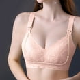 thumbnail image 4 of Breastfeeding Bras for Women Comfort Lightweight No Rims Maternity Underwire Underwear Ladies Compression Push up Bralettes, 4 of 5