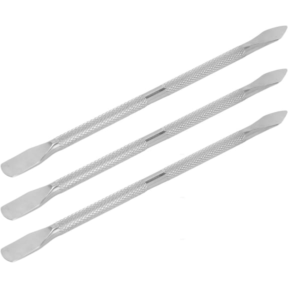 Nail Pusher, 3Pcs Nail Stainless Steel Trimmer Remover Set Manicure Tool Professional Manicure And Pedicure Tool for Fingernails Toenails