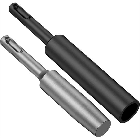 2 Pcs Ground Rod Driver 15mm/25mm Professional SDS-Plus Ground Rod Driver Tool Kit for 5/8inch and 3/4inch Ground Rods,2pcs x Ground Rod,As Shown