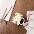 thumbnail image 4 of Yiaed Vegetable Print Ceramics Coffee,Large Handle Design,Extra Large Tea and Coffee Cup for Office and Home Mugs, 4 of 6
