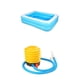thumbnail image 1 of Piscinas Inflables Para Niños Y Bomba De Aire De Pie Para Jardín De Niños 50x35 " Sunnimix Tina de piscina inflable, 1 of 8
