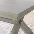 thumbnail image 5 of Correll Farmhouse 70" Dining Table, Weathered Gray, 5 of 8