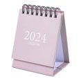 thumbnail image 2 of Mini Calendario De Escritorio 2024, Bobina De Alambre Doble, Planificador Diario De Oficina Para Planificación Del Hogar Y La Oficina, 105x75mm, 2 of 7