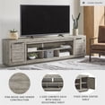 thumbnail image 4 of Ashley Furniture Naydell Wood TV Stand for TVs up to 105" in Light Gray, 4 of 12