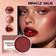 thumbnail image 4 of Hauiodp Glows Shimmering Miracled Balm Moistured Holding Matte Highlighter 52g, 4 of 5