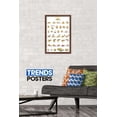 thumbnail image 2 of Gudetama - Grid Wall Poster, 14.725" x 22.375", Framed, 2 of 5