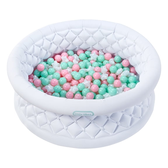 Little Tikes Sweet Spaces Inflatable Ball Pit with 250 Balls, Sensory Play, Ages 12 Months