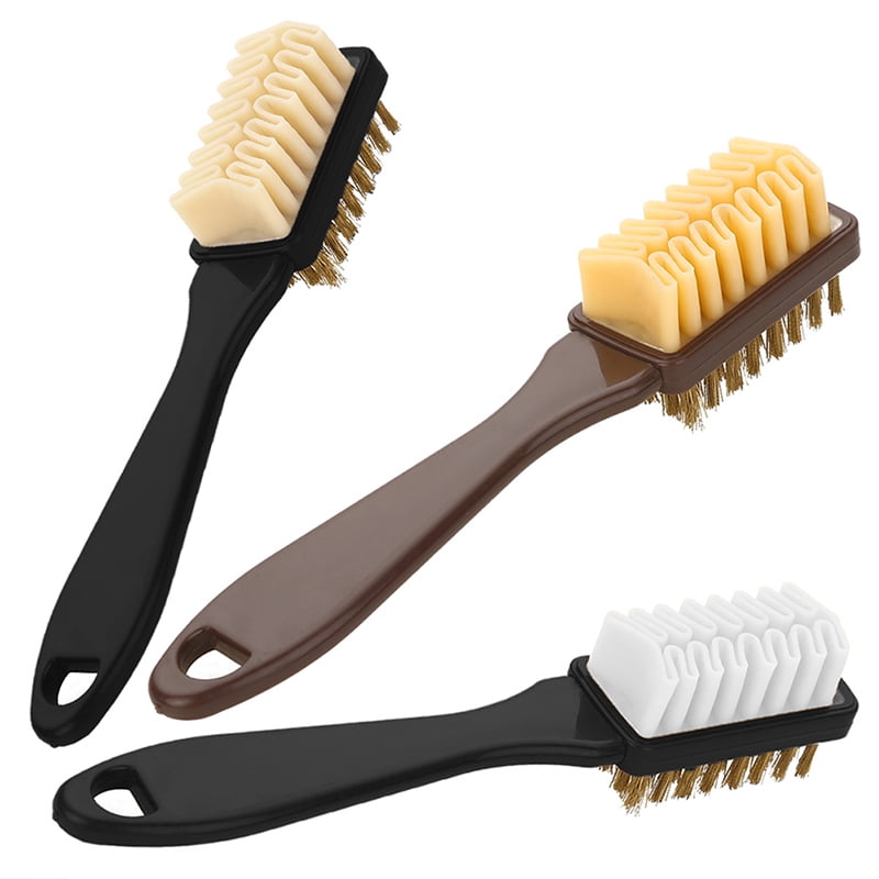 2-Sided Durable Cleaning Brush Rubber Eraser Fit for Suede Shoes Boot Cleaner_ue