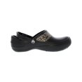 thumbnail image 2 of Crocs Women's Mercy Work Black / Gold Ankle-High Flat Shoe - 11M, 2 of 3