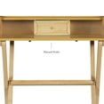 thumbnail image 5 of Linon Coy Folding Desk, 34.25" Tall, Natural Finish, 5 of 8